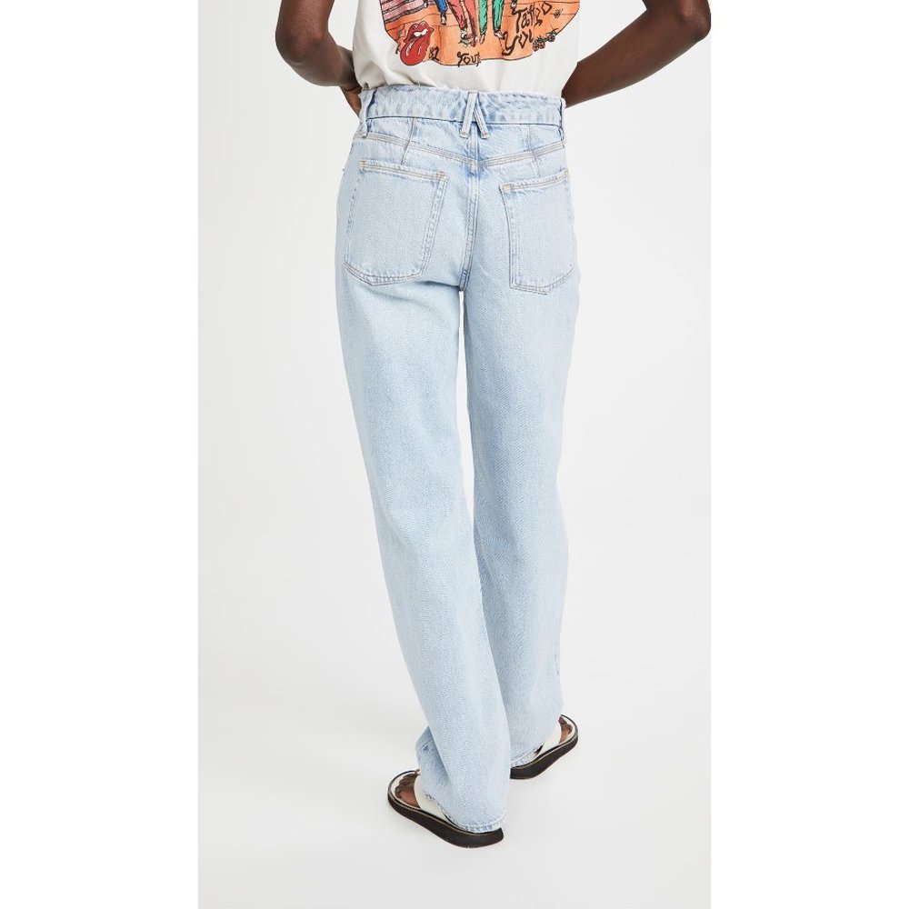 Good American Good '90s Jeans in Blue 6/28 - Picture 13 of 16